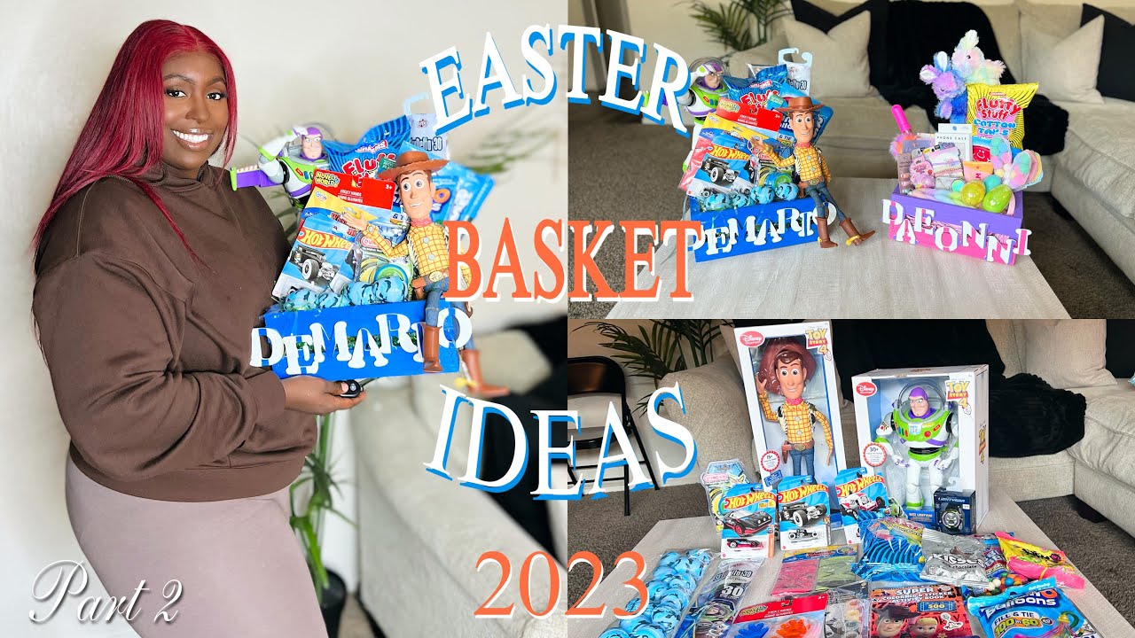 2023 EASTER BASKET IDEAS BOY DOLLAR TREE WALMART AFFORDABLE