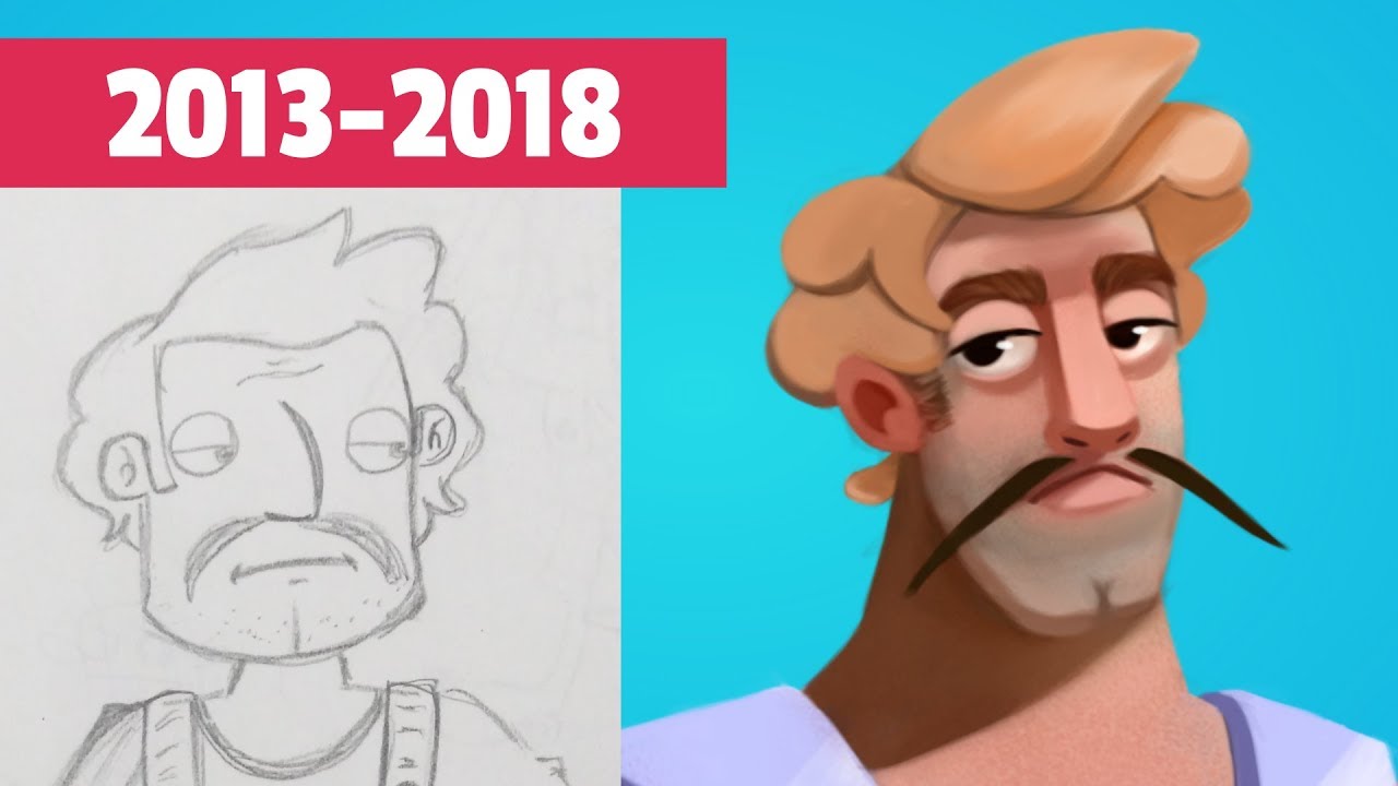 DESENHE ISSO DE NOVO! 2013 - 2018 | Draw this again - YouTube