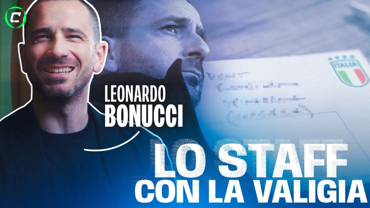 In viaggio con BONUCCI: i convocati della NAZIONALE, il suo ruolo nello staff e lo scouting dal vivo