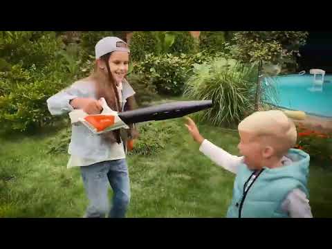 Іграшкова мотокоса для дітей STIHL - ШТИЛЬ, видео 1