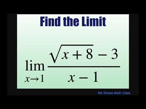 Find the limit as x approaches 1 of ((sqrt(x +8) -3)/(x-1)