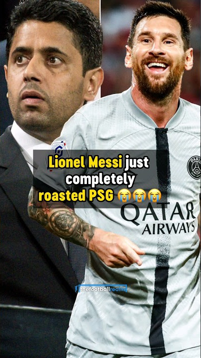 Messi has TROLLED PSG 🤣 #football