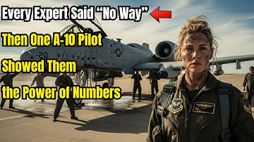 Every Expert Said “No Way” — Then One A-10 Pilot Showed Them the Power of Numbers