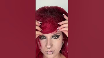 trying scene girl aesthetic XD