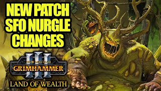NEW NURGLE Campaign Changes - SFO Grimhammer 3 - Total War Warhammer 3 Mod Review