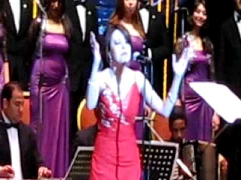 المطربة دعاء رجب واغنية يا دلع دلع باوبرا الاسكندرية