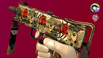 CSGO | MAC-10 | Monkeyflage | Recoil Case
