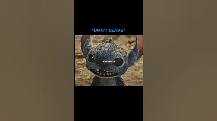 “Can I Say Goodbye?” | Stitch Broke My Heart 💔 #edit #shorts