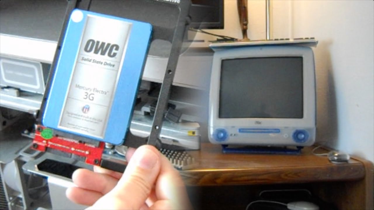 Putting an SSD in my iMac -