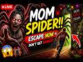 #1“GRANNY mom spider ESCAPE LIVE 😱” #Horrors #shorts #shortsfeed #Granny
