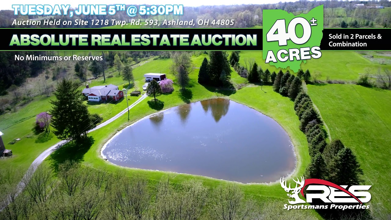 Absolute 40+/ Acre Ashland County Land Auction YouTube