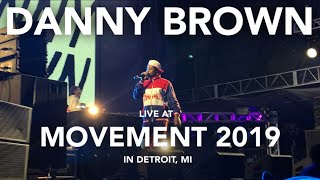 Danny Brown live at Movement 2019 in Detroit, MI 05/26/19