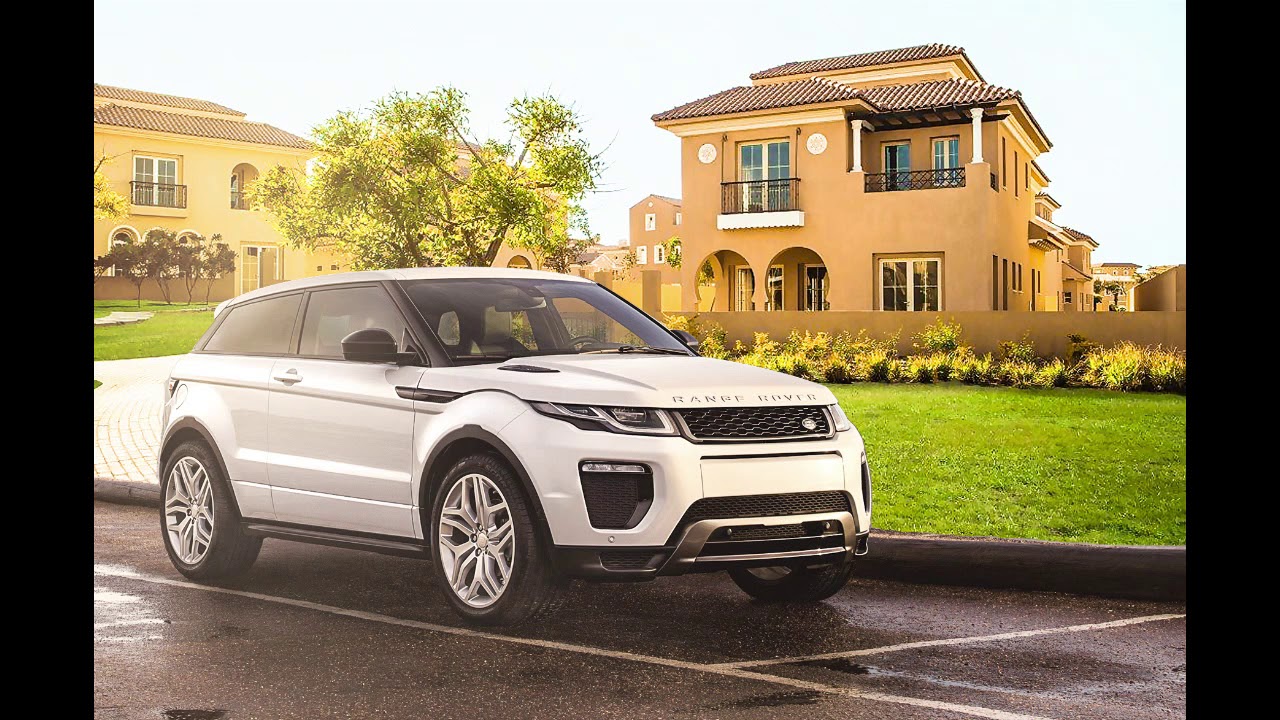 Range rover facebook ad with hand and credit card photoshop steps - YouTube