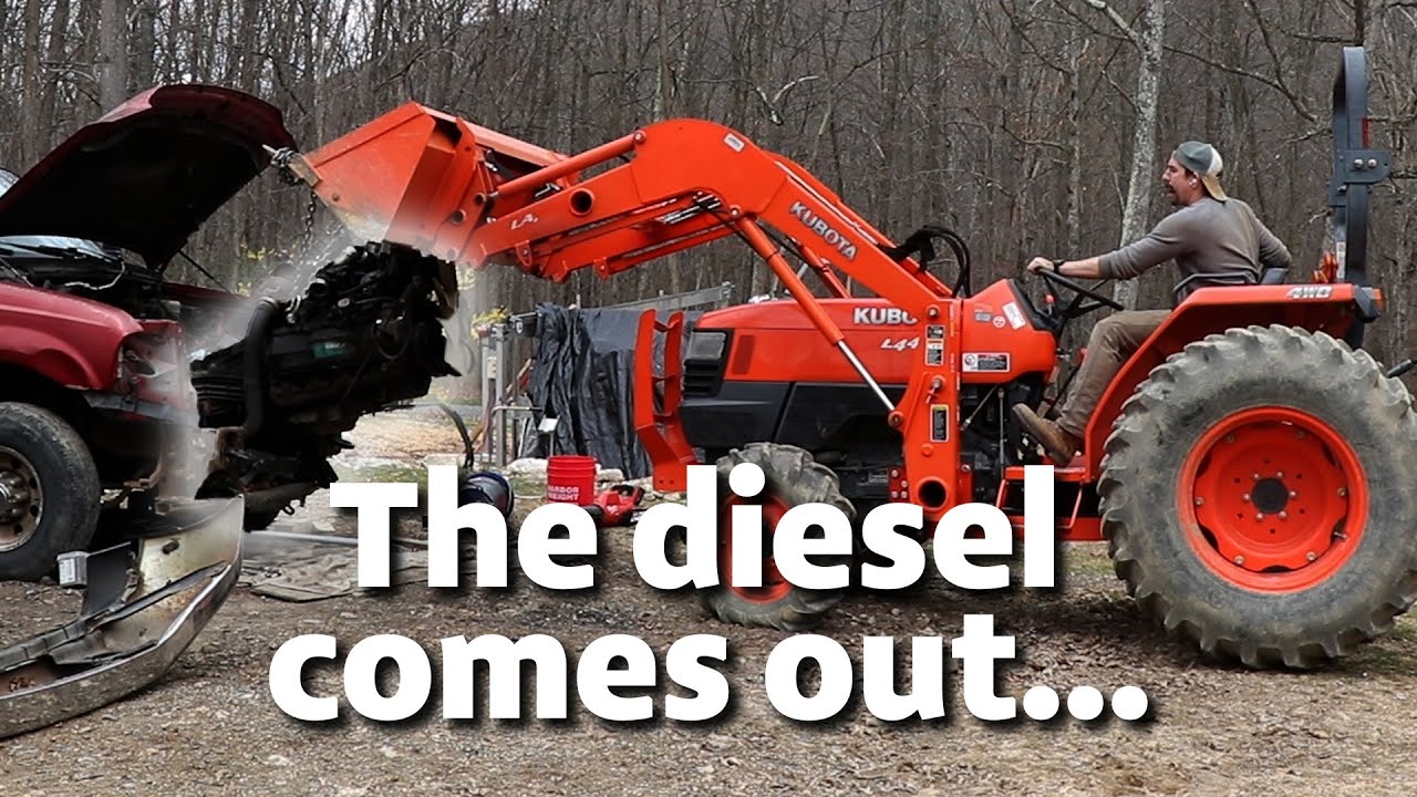 7.3 Powerstroke Swap, Diesel is a heavy girl | Part 2