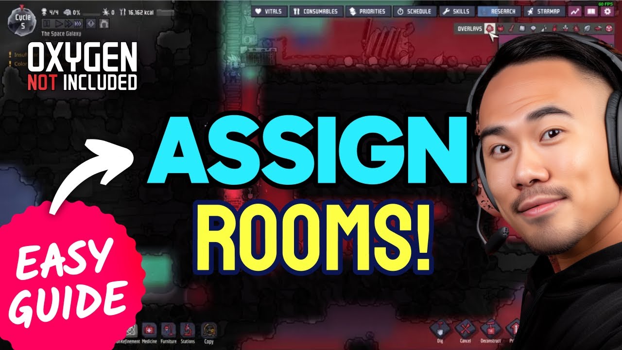 O2 Room/game How to ASSIGN ROOMS in Oxygen Not Included (Step by Step) - YouTube
