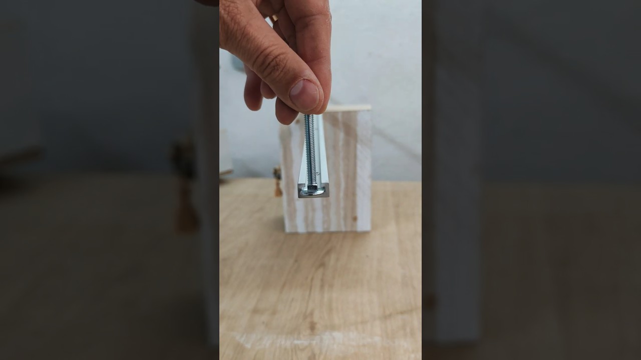 No T bolts??? Make some in 20 seconds!!!