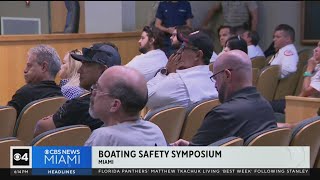 Miami Mayor Suarez takes part in boating safety symposium to shed light on recent accidents