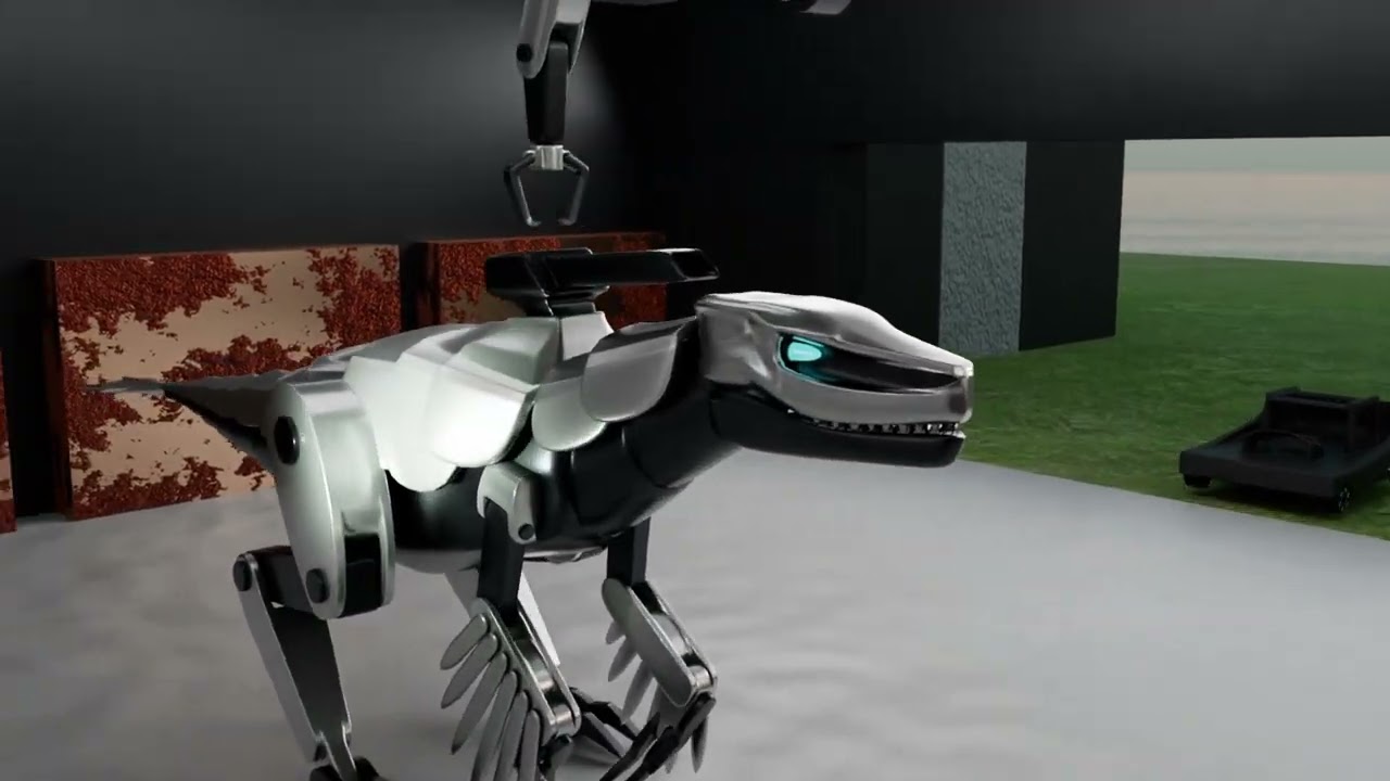 3d-Animasjon Oblig1 - Robot raptor