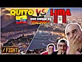 LIMA🇵🇪 VS QUITO🇪🇨 ¿Que ciudad es mejor? REACCIÓN *BRUTAL!!*