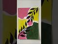 Aesthetic DIY card painting 🎨😀#viral #diy #youtubeshort #craft