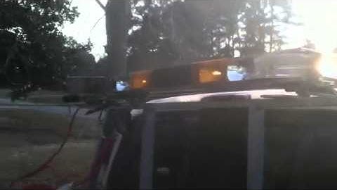 Whelen edge 9000 six strobe power supply with 4 corner stro