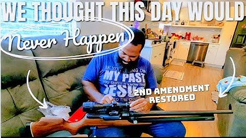 After "20 YEARS" I Am Finally Able To Exercise My "2ND AMENDMENT RIGHTS" Again!!! | I.A.G. TRAILERS