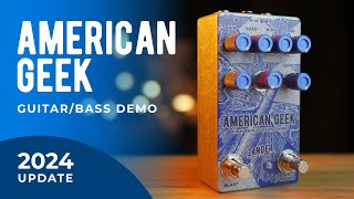 American Geek | High Gain Fuzz Machine | Guitar & Bass Demo | Zander Circuitry