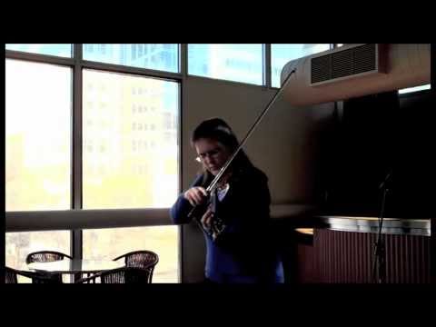 Concertmaster Erin Keefe performs the Sarabande from J.S. Bach's Second Partita for Violin