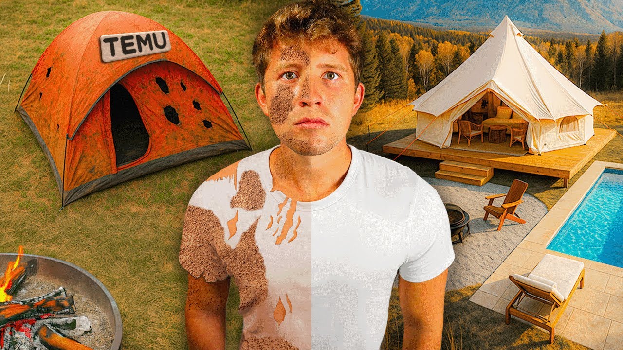 I Tried Cheap VS Luxury Camping