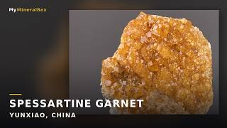 Video preview: Spessartine Garnet – Yunxiao, Fujian, China | Natural Mineral Specimen