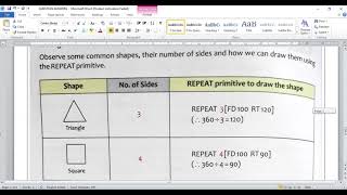 COMPUTER-CLASS-IV-Chapter-6-MSWLOGO-Part-2-LECTURE-(1st October)-SESSION-2020-21