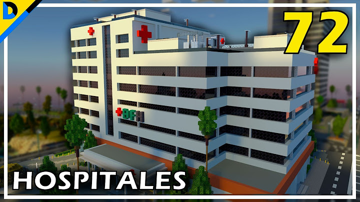 🏢CONSTRUYENDO una CIUDAD en MINECRAFT #72 Hospitales y Clínicas - divanjm03