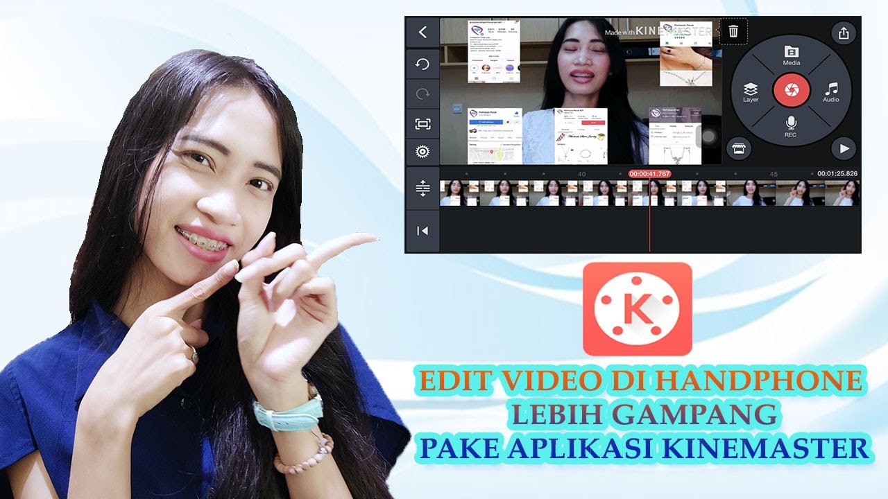 TUTORIAL EDIT VIDEO DI HP LEBIH MUDAH PAKE KINEMASTER - YouTube