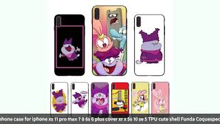 Funny cartoon chowder soft phone case for iphone xs 11 pro max 7 8 6s 6 plus cover xr x 5s 10 se ... screenshot 4