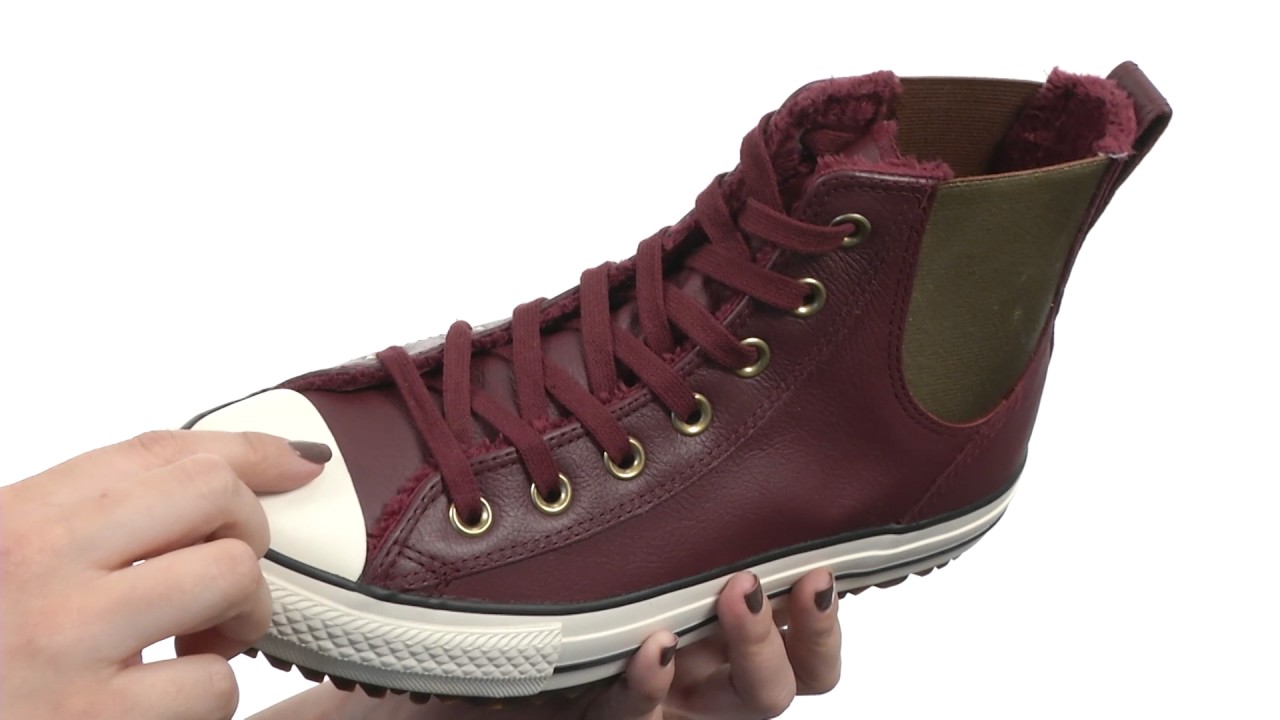 chuck taylor leather boot