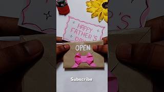 DIY Envelop For Father's Day ✉️🎀 #shortviral #cutecraft #fathersday