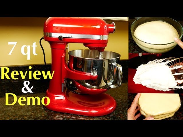 A Review Of The New KitchenAid 7 Quart Bowl-Lift Residential Stand Mixer •  Love From The Oven