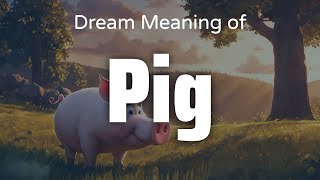 Pig Dream Meaning & Symbolism | Interpretation Psychology