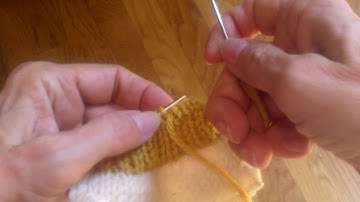 Flat Tubular Bind Off-Tip of the Week-09/29/17