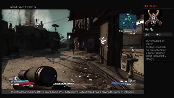 Pure Borderlands GOTY Playthrough 1 - All Missions - Siren - Rust Commons East.