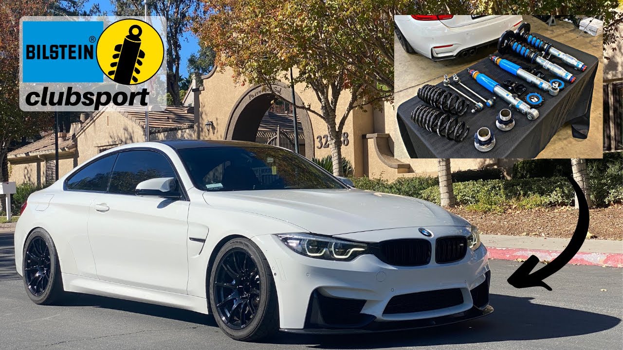 Мой F82 M4 получает койловеры BILSTEIN CLUBSPORT за 4500 долларов! ЗНАЧИТЕЛЬНОЕ УЛУЧШЕНИЕ ПОДВЕСКИ!