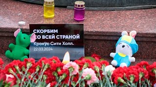 Россия скорбит по погибшим после нападения в «Крокус Сити Холле». Траур проходит по всей стране