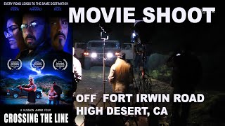 Movie - Crossing the Line shot between Barstow & Fort Irwin, CA