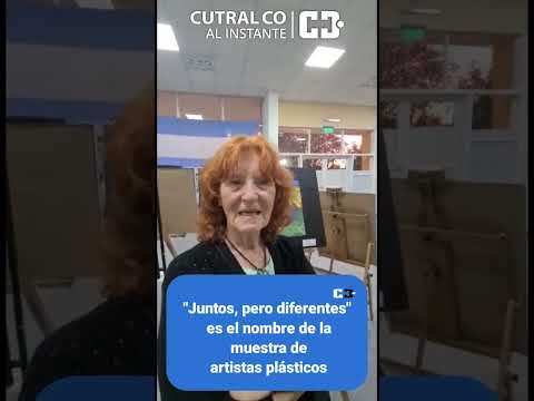 "Juntos, pero diferentes" es el nombre de la muestra de artistas plásticos