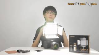 Un Stylo de Nettoyeur Yongnuo YN-300 III LED lumière réglable 3200k-5500k Température de Couleur pour DSLR Canon Nikon Olympus Pentax Samsung Sony avec Fonctionnement du téléphone à Distance IR 