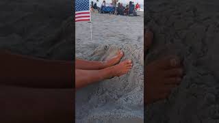 Toes in the Sand