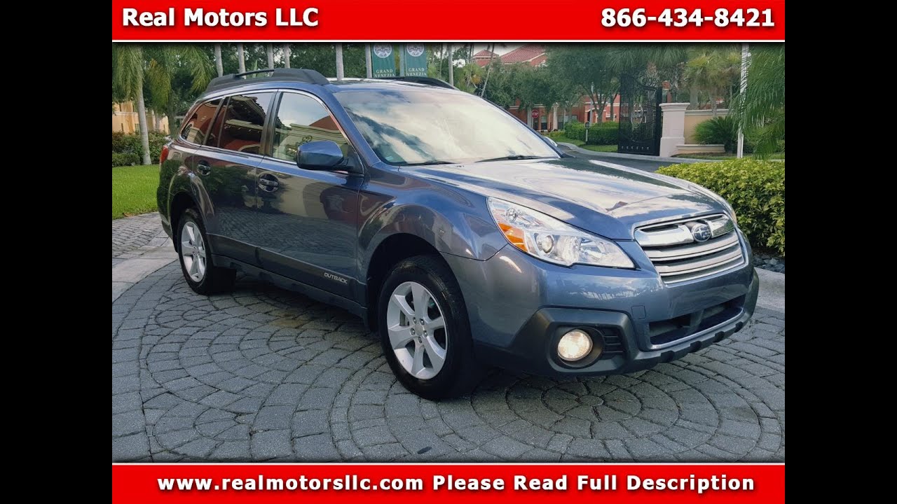 2014 Subaru Outback 2.5I Premium w 6 - Speed manual transmission in