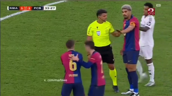 أهداف مباراة برشلونة و ريال مدريد 5-2 نهائي كأس السوبر الإسباني