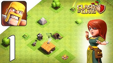 Clash of Clans - 2020 TUTORIAL Gameplay Walkthrough Part 1 (Android iOS)