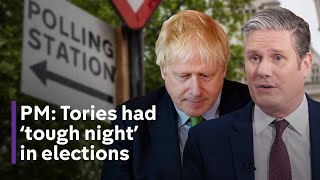 Wybory samorządowe 2022: Premier twierdzi, że torysi mieli „trudną noc”